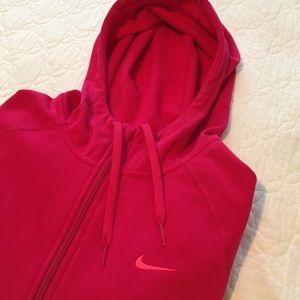NIKE Thermal Fit Pink Hoodie.